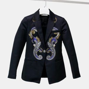 Versace Rococo Jacquard Blazer